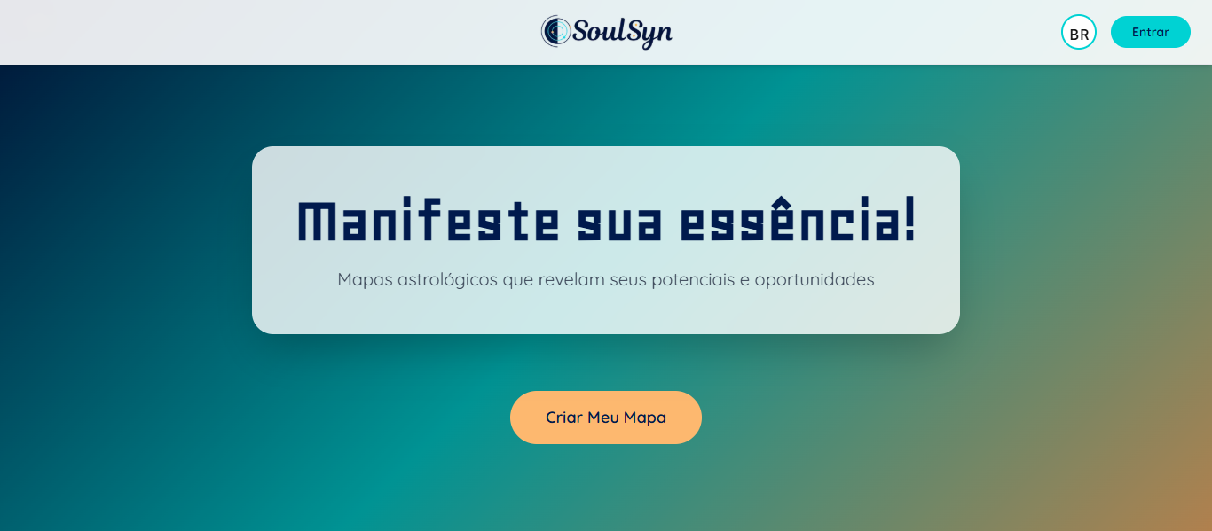 SoulSyn App - Manifeste sua essência